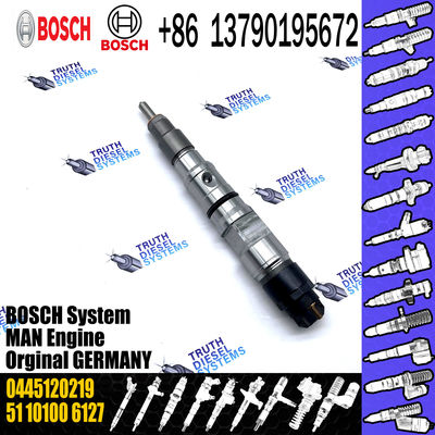 Diesel inyector Common Rail Fuel CR Injector 0445 120 219 0445120219 For Man Truck 51101006127 0986435528
