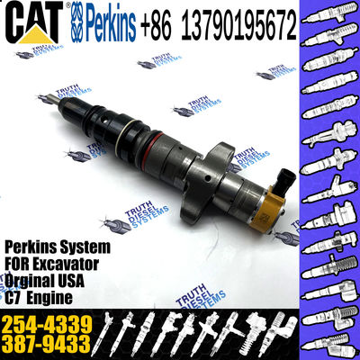 USA genuine C9 Common Rail Injector 254-4339 10R7222 387-9433 382-2574 387-9433 254-4339 For 330D 336D