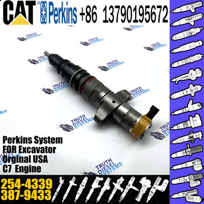 USA genuine C9 Common Rail Injector 254-4339 10R7222 387-9433 382-2574 387-9433 254-4339 For 330D 336D