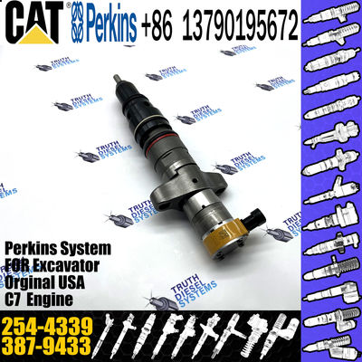 USA genuine C9 Common Rail Injector 254-4339 10R7222 387-9433 382-2574 387-9433 254-4339 For 330D 336D