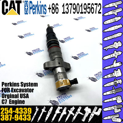 USA genuine C9 Common Rail Injector 254-4339 10R7222 387-9433 382-2574 387-9433 254-4339 For 330D 336D