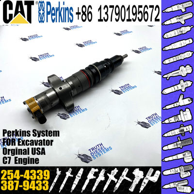 USA genuine C9 Common Rail Injector 254-4339 10R7222 387-9433 382-2574 387-9433 254-4339 For 330D 336D