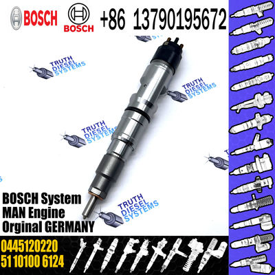 Diesel Engine Fuel Injector 0445120220 Fuel Injector Assembly 51101006124 For MAN