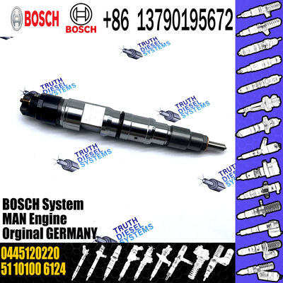 Diesel Engine Fuel Injector 0445120220 Fuel Injector Assembly 51101006124 For MAN