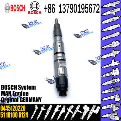 Diesel Engine Fuel Injector 0445120220 Fuel Injector Assembly 51101006124 For MAN