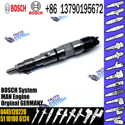 Diesel Engine Fuel Injector 0445120220 Fuel Injector Assembly 51101006124 For MAN