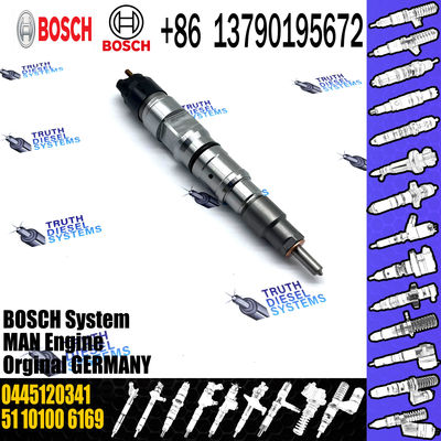 High Quality New Diesel Common Rail Fuel Injector 0445120341 For Man Truck