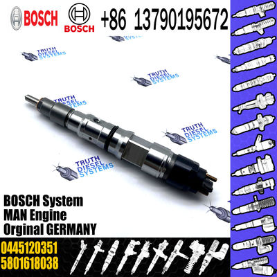 Common Rail Fuel Injector 0445120349 0445120350 0445120351 Diesel Engine Injector 5801618038 For Bosh