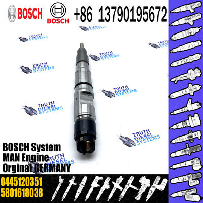 Common Rail Fuel Injector 0445120349 0445120350 0445120351 Diesel Engine Injector 5801618038 For Bosh
