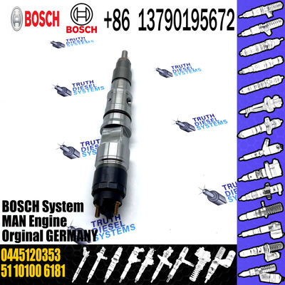 High quality Common rail injector diesel pump nozzle assembly 0445 120 353 0445120353 for diesel fuel engine nozzle