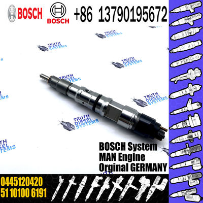 High performance machinery engines Diesel Engine common rail fuel injector 0445120420