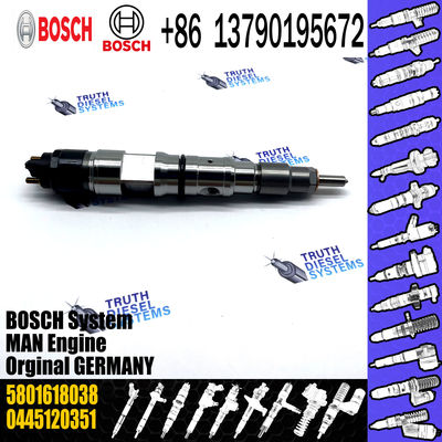 Common Rail Fuel Injector 0445120349 0445120350 0445120351 Diesel Engine Injector 5801618038 For Bosh