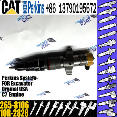 Common Rail Injector 265-8106 10R-2828 Fuel Engine Diesel Pump Injector Sprayer 265-8106 For Cat C9 Engine