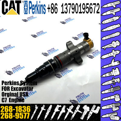 System Diesel Fuel Injector 268-1835 268-1836 268-9577, C7 injector parts 2681835 2681836