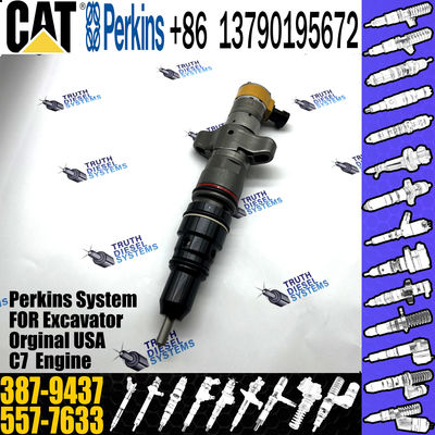 387-9437 3879437 CAT Excavator Parts Diesel Fuel Injector 10R4844 10R-4844
