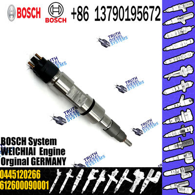 New Diesel Common Rail Fuel Injector 0445 120 266 0445120266 For Weichai Pw CRSN2-BL 6Cyl WP12