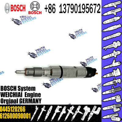 New Diesel Common Rail Fuel Injector 0445 120 266 0445120266 For Weichai Pw CRSN2-BL 6Cyl WP12