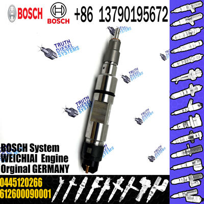 New Diesel Common Rail Fuel Injector 0445 120 266 0445120266 For Weichai Pw CRSN2-BL 6Cyl WP12