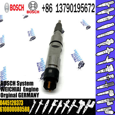 High Quality Diesel Common Rail Fuel Injector 0445120373 610800080588 For WEICHAI Engine
