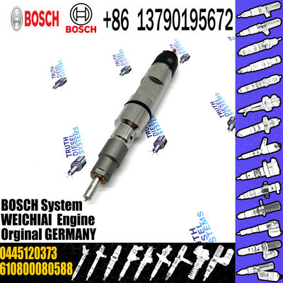 High Quality Diesel Common Rail Fuel Injector 0445120373 610800080588 For WEICHAI Engine