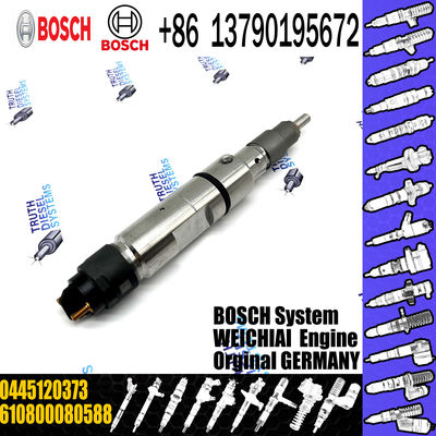 High Quality Diesel Common Rail Fuel Injector 0445120373 610800080588 For WEICHAI Engine