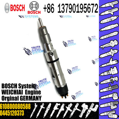 High Quality Diesel Common Rail Fuel Injector 0445120373 610800080588 For WEICHAI Engine