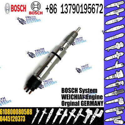 High Quality Diesel Common Rail Fuel Injector 0445120373 610800080588 For WEICHAI Engine