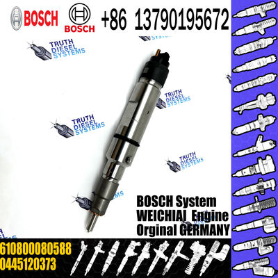 High Quality Diesel Common Rail Fuel Injector 0445120373 610800080588 For WEICHAI Engine