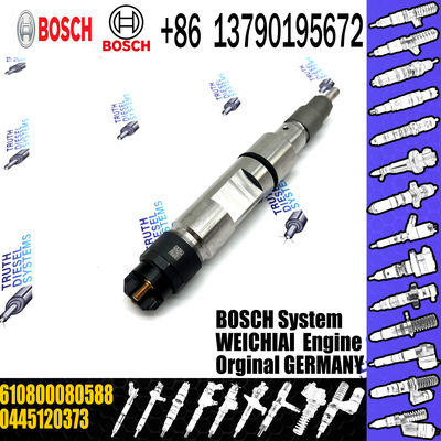High Quality Diesel Common Rail Fuel Injector 0445120373 610800080588 For WEICHAI Engine