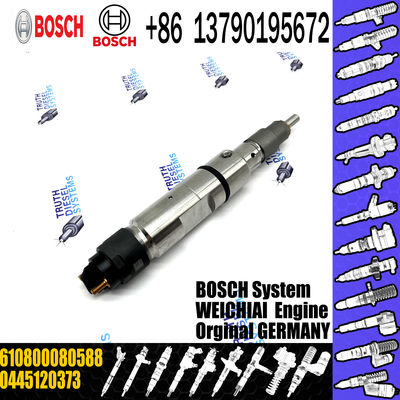 High Quality Diesel Common Rail Fuel Injector 0445120373 610800080588 For WEICHAI Engine