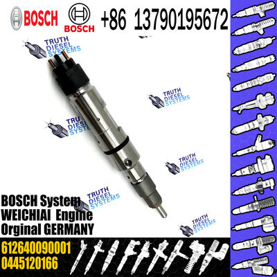 original injector 0445120265,0445120266 genuine nozzle 0445120086 for engine 612630090012, 612640090001