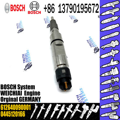 original injector 0445120265,0445120266 genuine nozzle 0445120086 for engine 612630090012, 612640090001