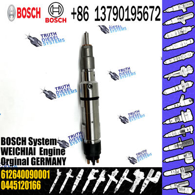 original injector 0445120265,0445120266 genuine nozzle 0445120086 for engine 612630090012, 612640090001