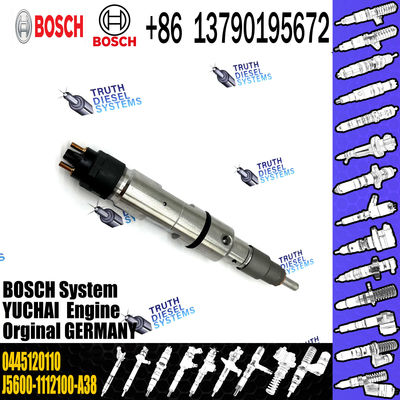 0445120110 Auto Fuel Injector Assy 0 445 120 110 Diesel Spare Parts Inyector 0445 120 110 For YUCHAI J6A00-1112100-A38