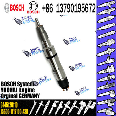 0445120110 Auto Fuel Injector Assy 0 445 120 110 Diesel Spare Parts Inyector 0445 120 110 For YUCHAI J6A00-1112100-A38