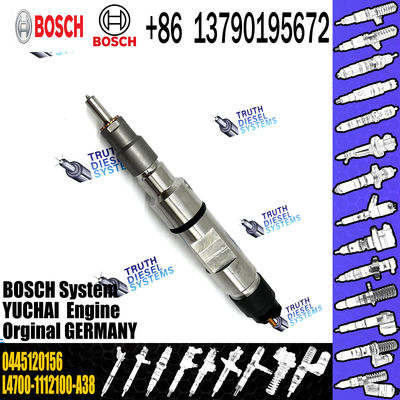 0445120331 0445120156 Diesel Engine Common Rail Fuel Injector 0445120293 0445120125 0445120183 for Yuchai 6g EU3