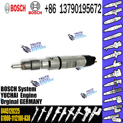 High Pressure Common rail fuel injector 0445 120 225 0445120225 for Yuchai CRSN2-BL\YC4G