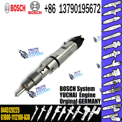 High Pressure Common rail fuel injector 0445 120 225 0445120225 for Yuchai CRSN2-BL\YC4G