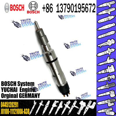 diesel fuel injector 0445120291 J0100-1112100A-A38 good quality injector for YUCHAI common rail injector 0445120291
