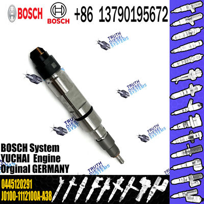 diesel fuel injector 0445120291 J0100-1112100A-A38 good quality injector for YUCHAI common rail injector 0445120291