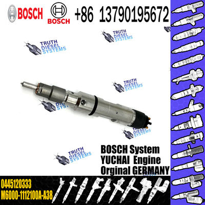 High Quality New Diesel Fuel Injector 0445120332 0445120333 Common Rail Injector 5 262 128 M6000-1112100A-A38