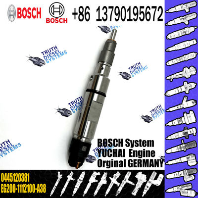 0445120381 High quality new diesel engine parts common rail fuel injector 0445120381