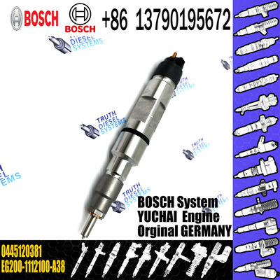 0445120381 High quality new diesel engine parts common rail fuel injector 0445120381