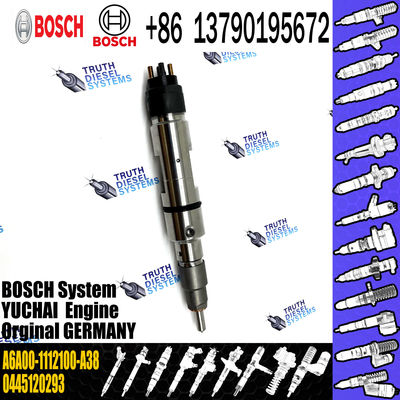 High Quality Diesel Fuel Injector 0445120293 Common Rial Injector 0 445 120 293 A6A00-1112100-A38 For YUCHAI