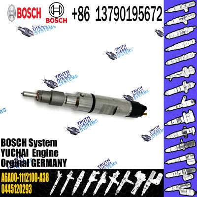High Quality Diesel Fuel Injector 0445120293 Common Rial Injector 0 445 120 293 A6A00-1112100-A38 For YUCHAI