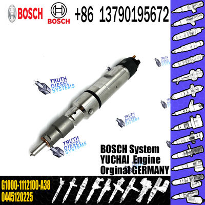 common rail injector 0445120252 5263315 for Cummins industrial engines diesel fuel injector 4981126 0445120252