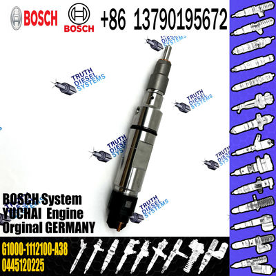 common rail injector 0445120252 5263315 for Cummins industrial engines diesel fuel injector 4981126 0445120252
