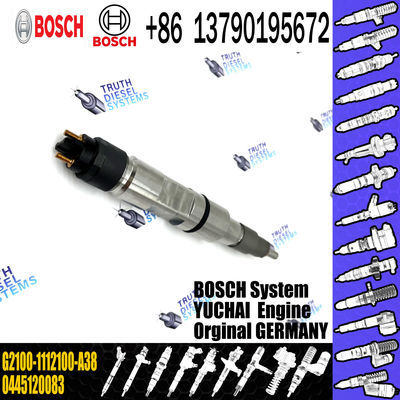 Diesel Engine New Fuel Injector 0445120083 0445120100 0445120102 Common Rail Injector G2100-1112100-A38 51 10100 6079