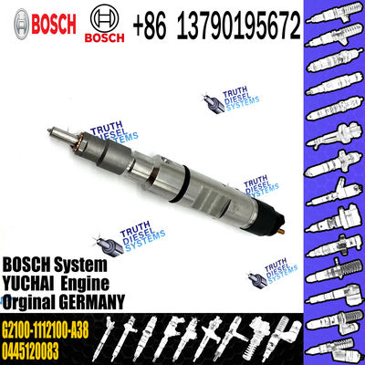 Diesel Engine New Fuel Injector 0445120083 0445120100 0445120102 Common Rail Injector G2100-1112100-A38 51 10100 6079