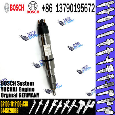 Diesel Engine New Fuel Injector 0445120083 0445120100 0445120102 Common Rail Injector G2100-1112100-A38 51 10100 6079
